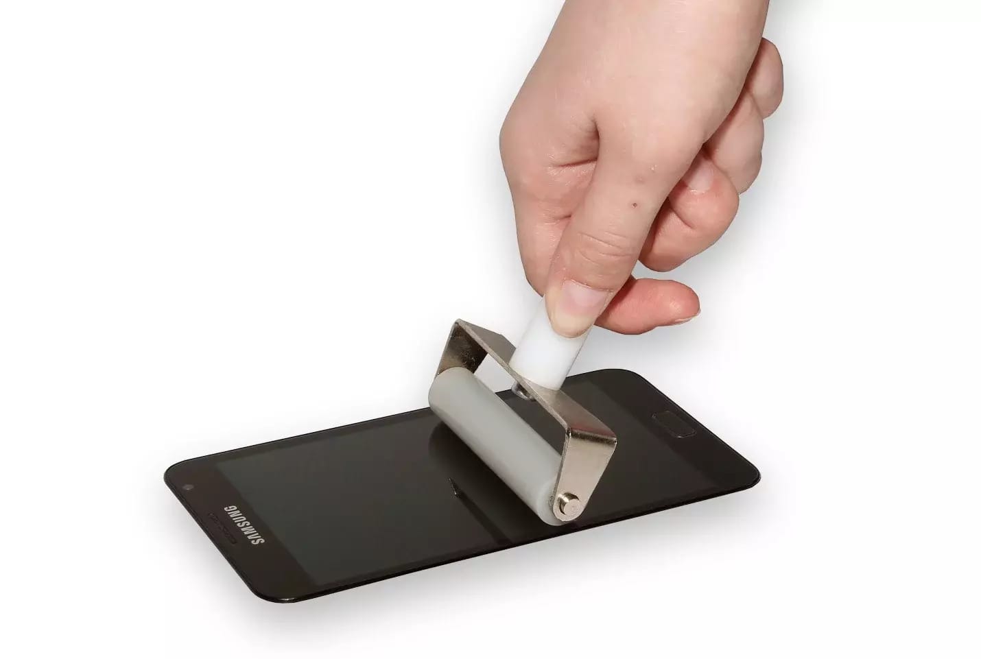 Prítlačný valec pre lepenie LCD a skiel šírka 150 mm – 2