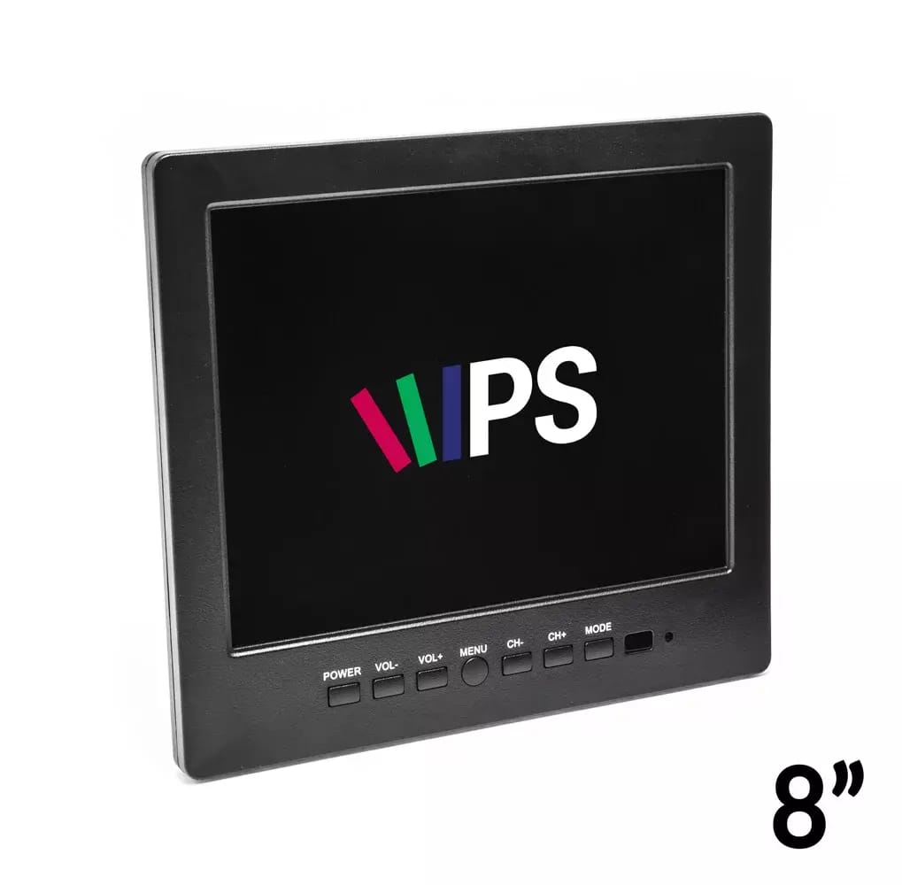 8" LCD monitor pre bezpečnostné zariadenia a mikroskopy