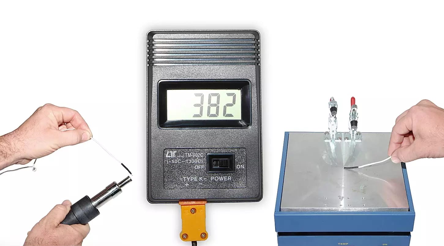Digitálny teplomer TM-902C do 1300 stupňov Celzia – 2