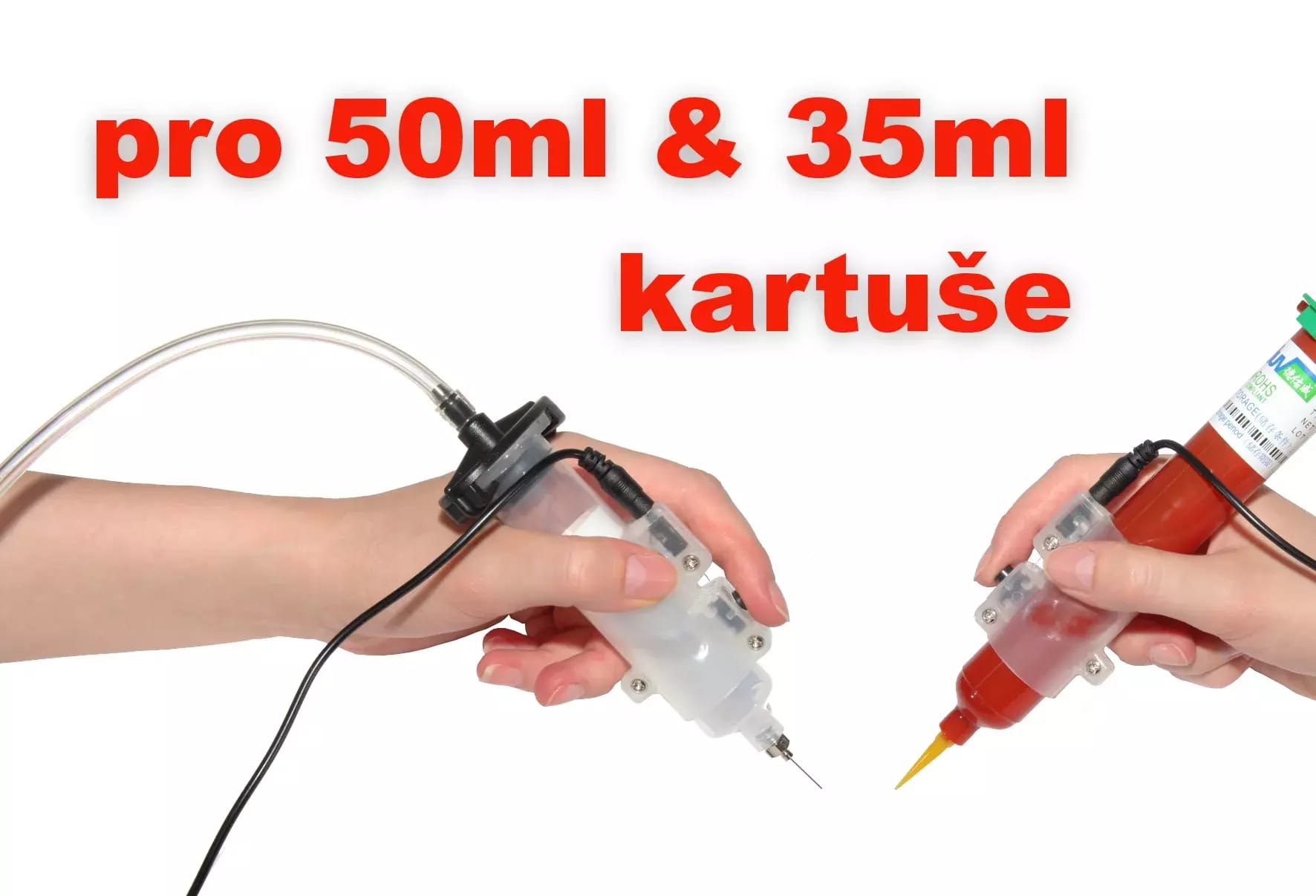Ručný držiak kartuše so spínačom – 2