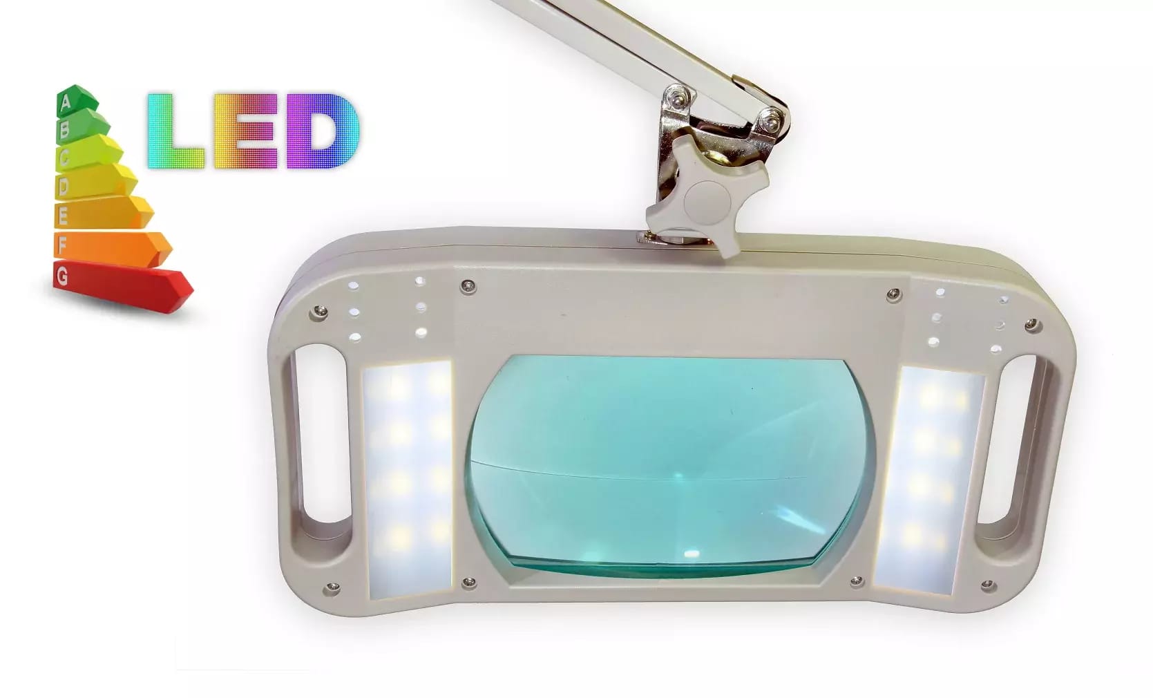LED lampa so zväčšovacím sklom T86-I zväčšenie 8 dioptrií – 2