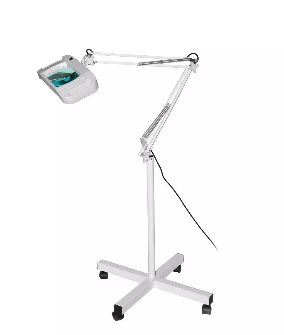 Mobilný stojan na lampu s lupou 65 cm – 2