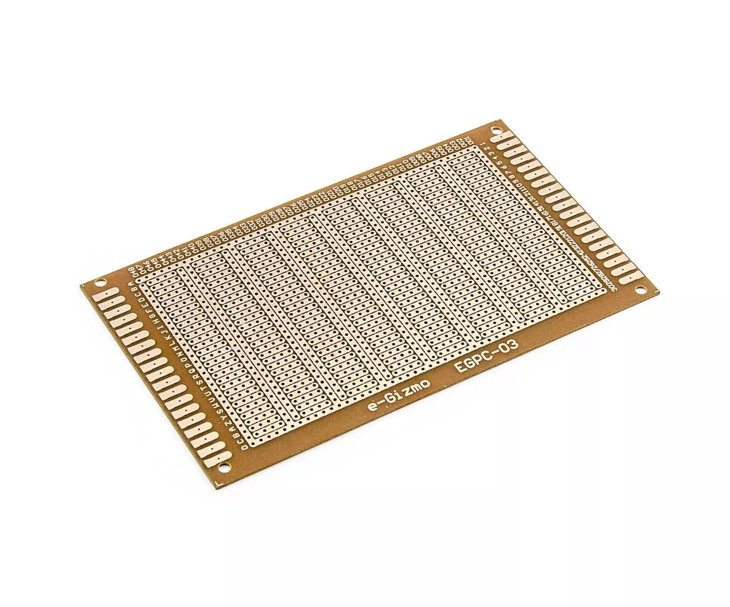 Experimentálne laboratórne PCB pre návrh obvodov 1478 bodov 15x9cm