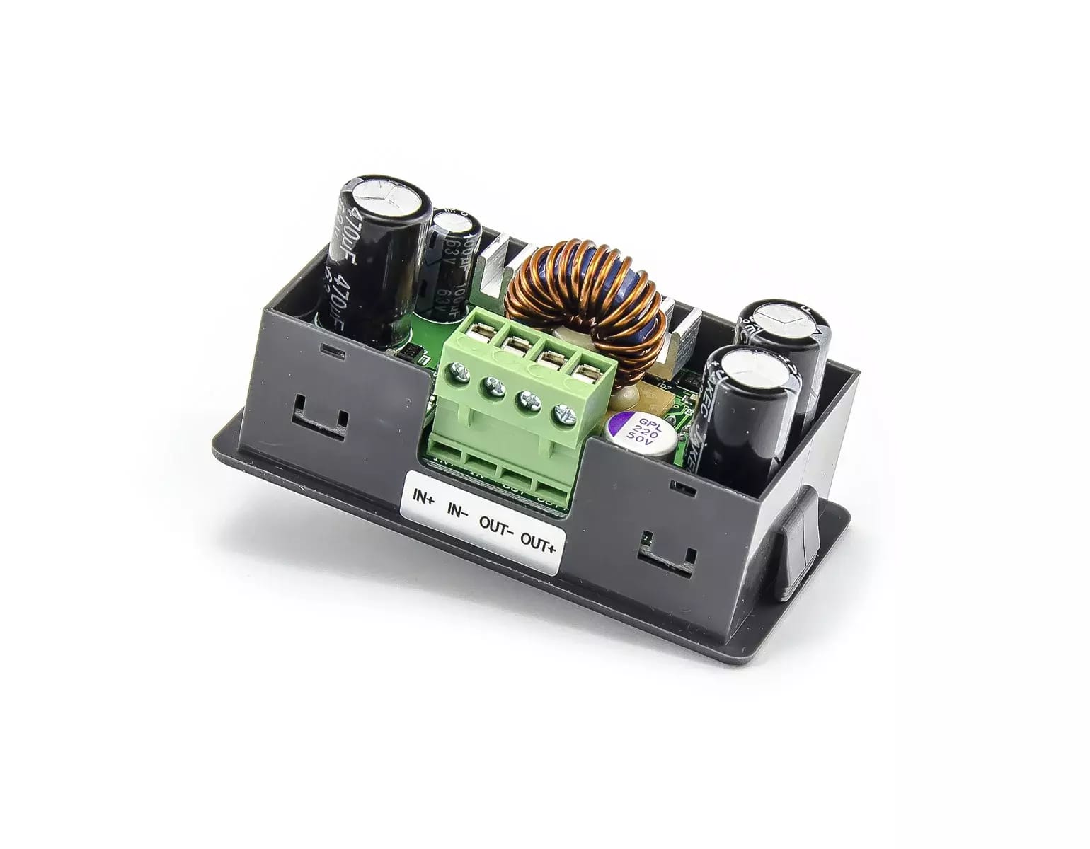 Panelový spínaný regulátor pre stavbu zdrojov DPS5005 0-50V 0-5A – 2