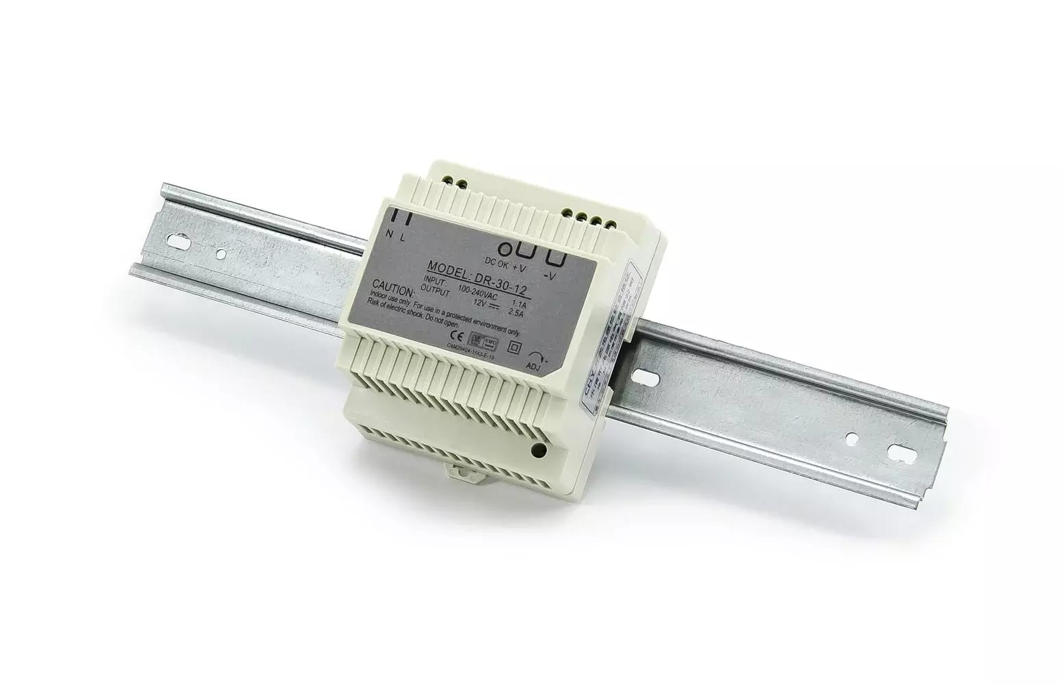 Spínaný napájací zdroj na DIN lištu DR-24-12 12V 2A 24W