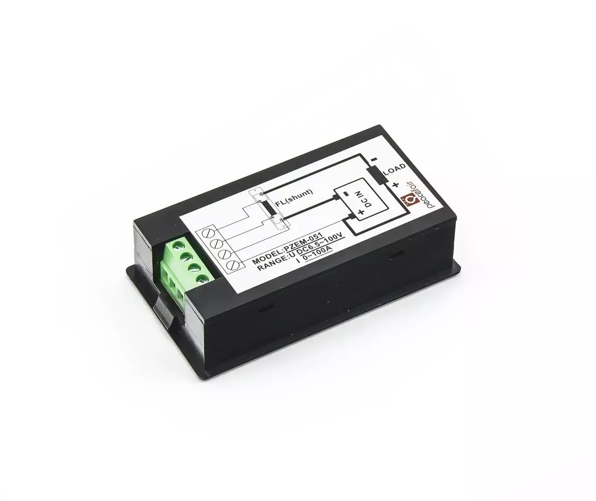 Panelový multimeter PZEM-051 6,5-100VDC, 100A – 2