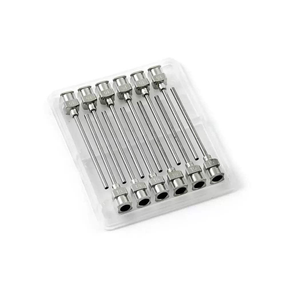 Nerezové dávkovacie ihly 15G 1,5" set 12ks