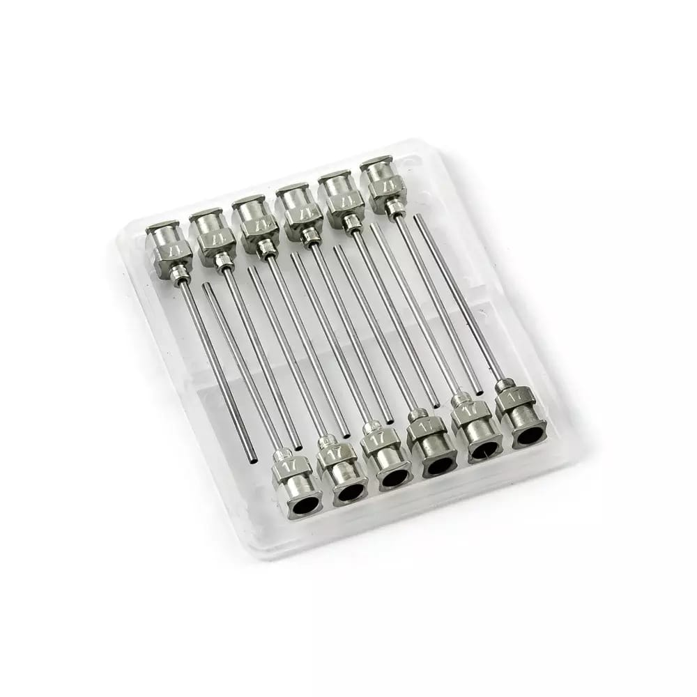 Nerezové dávkovacie ihly 17G 1,5" set 12ks