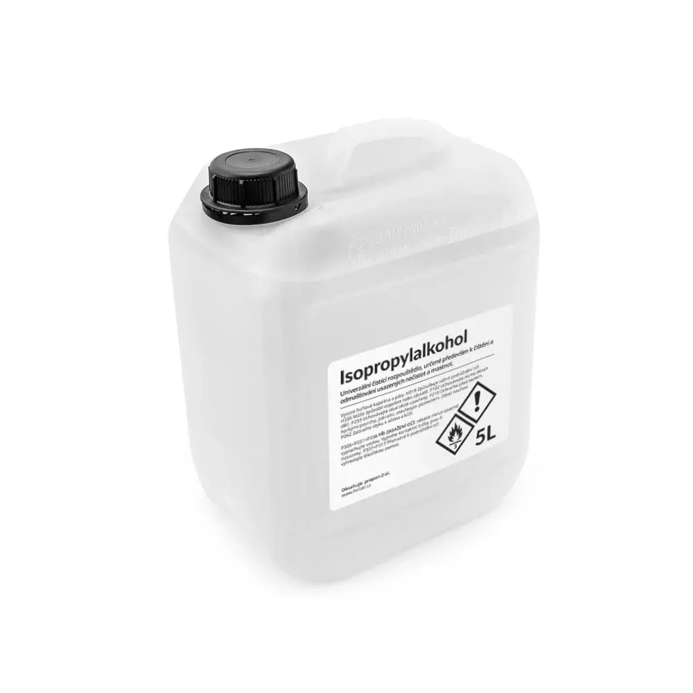 Isopropanol - izopropylalkohol IPA univerzálny čistič mastnoty a usadenín 5L