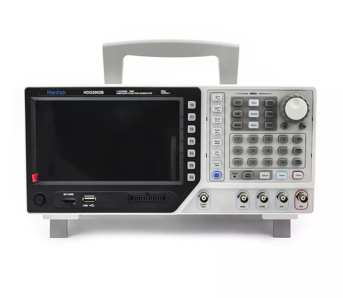 Generátor funkcií Hantek HDG2002B 2CH 16bit, 250ms / s, 5MHz – 2