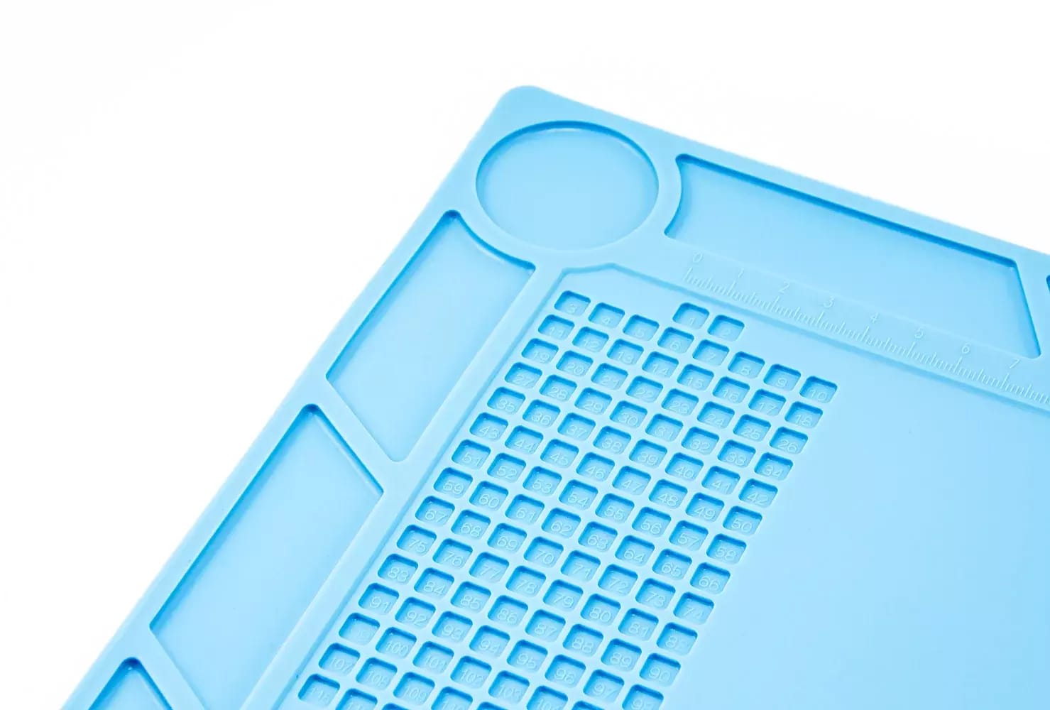Silikónová podložka pre servis mobilných telefónov a tabletov 35x25cm – 2