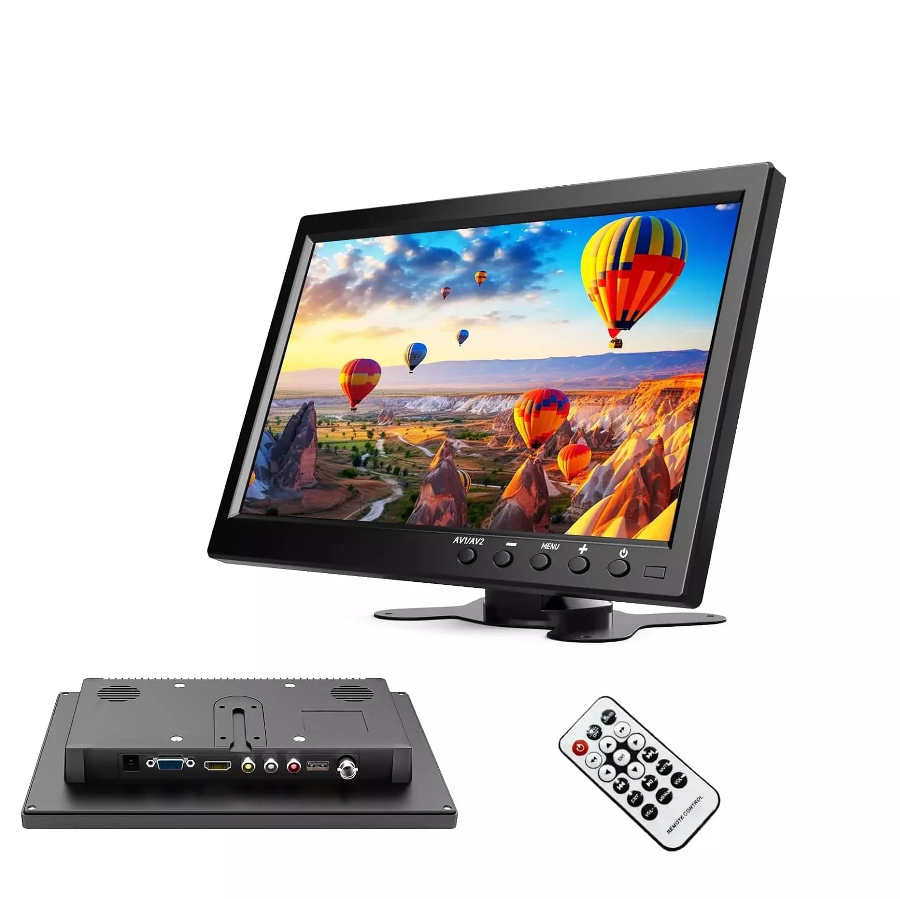 LCD monitor 10,1" HDMI, VGA, BNC, CINCH