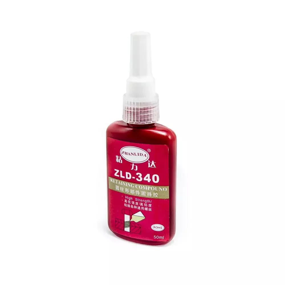 Anaeróbne lepidlo na skrutky a závity ZLD-340, tesniace číre 50ml