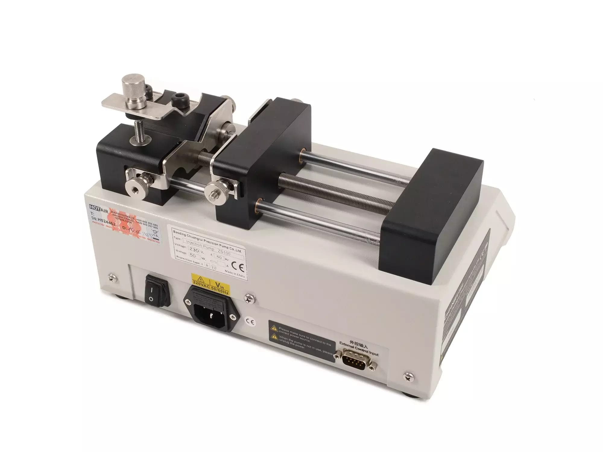 Injekčná striekačka (injekčná) laboratórna pumpa CR ZS100 10ul - 60ml – 2