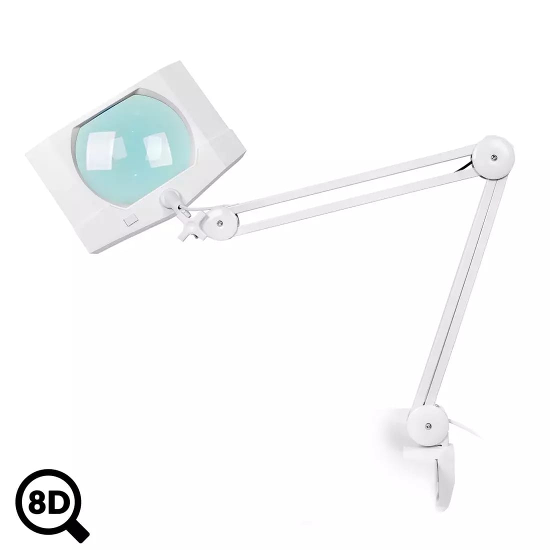 Servisná lampa Mega LED s ovládaním a veľkou 8D lupou