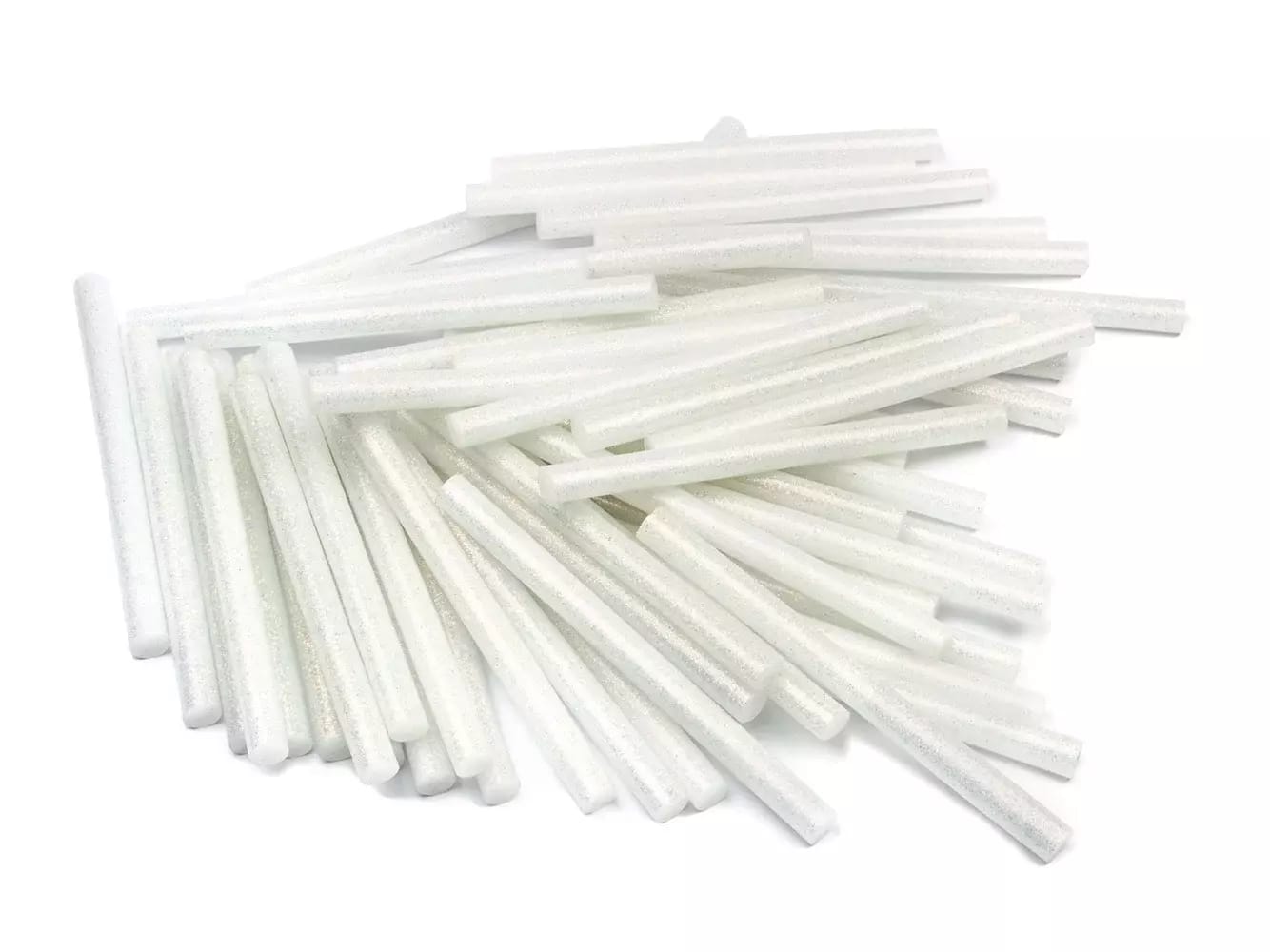 Náplne do tavnej pištole mliečna s glitrami (trblietavá) priemer 11mm, 1kg