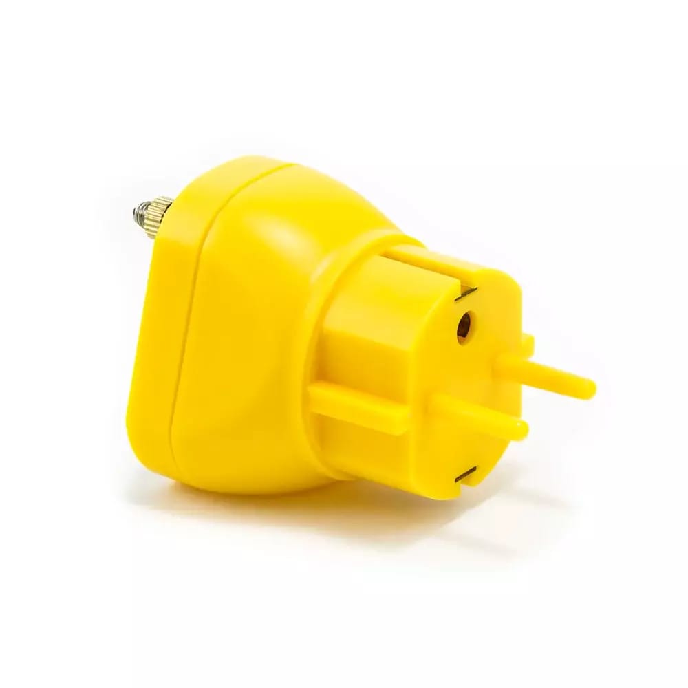 Uzemňovacia zástrčka pre ESD príslušenstvo, 1x M5, 2x ESD 10mm snap-in – 2