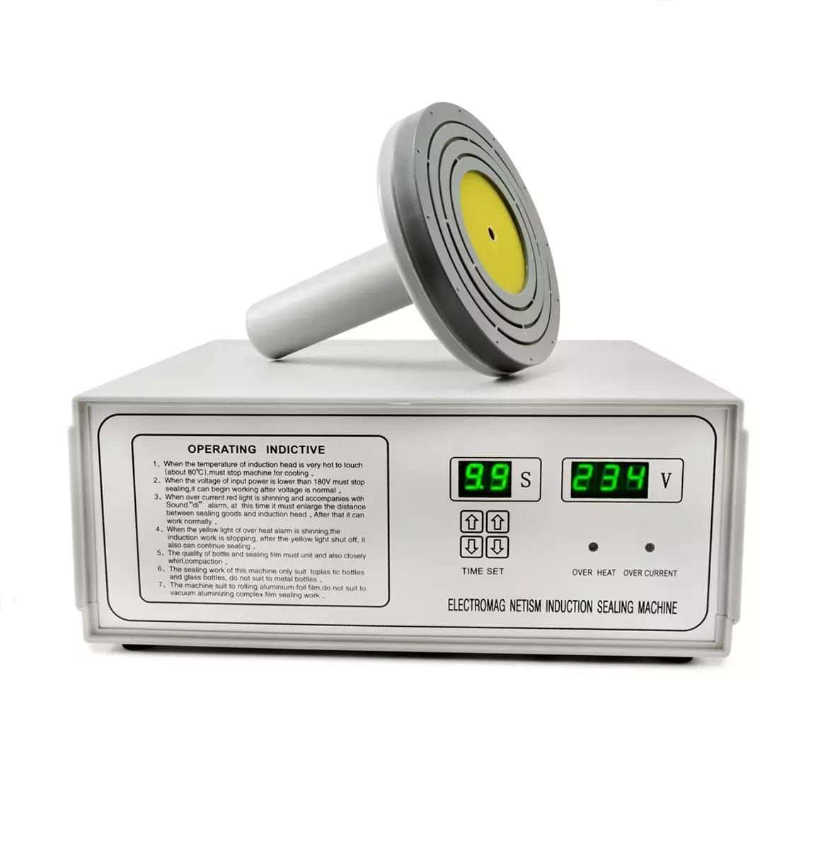 Indukčný uzatvárací stroj 60-130 mm DGYF-500C