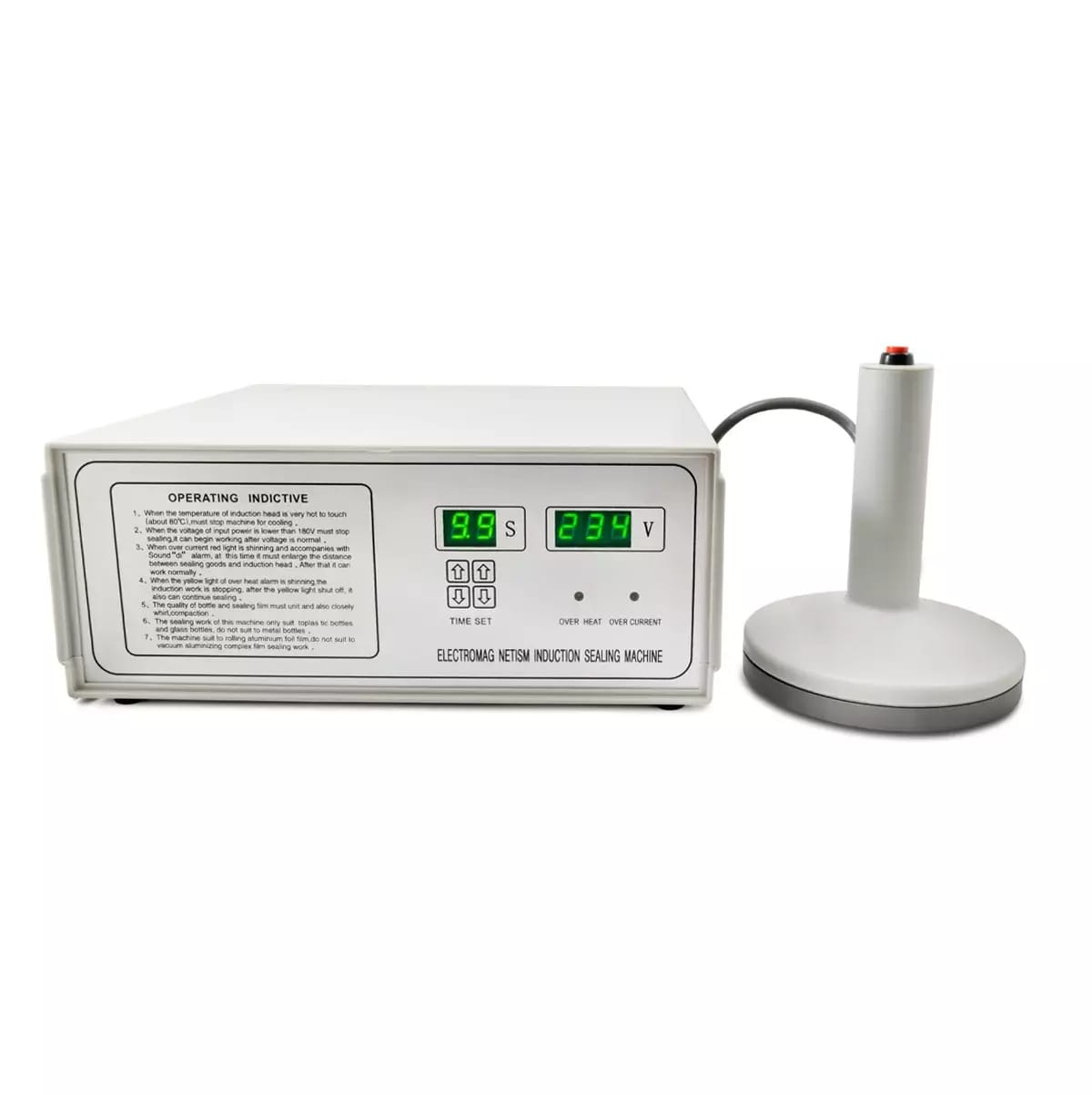 Indukčný uzatvárací stroj 60-130 mm DGYF-500C – 2