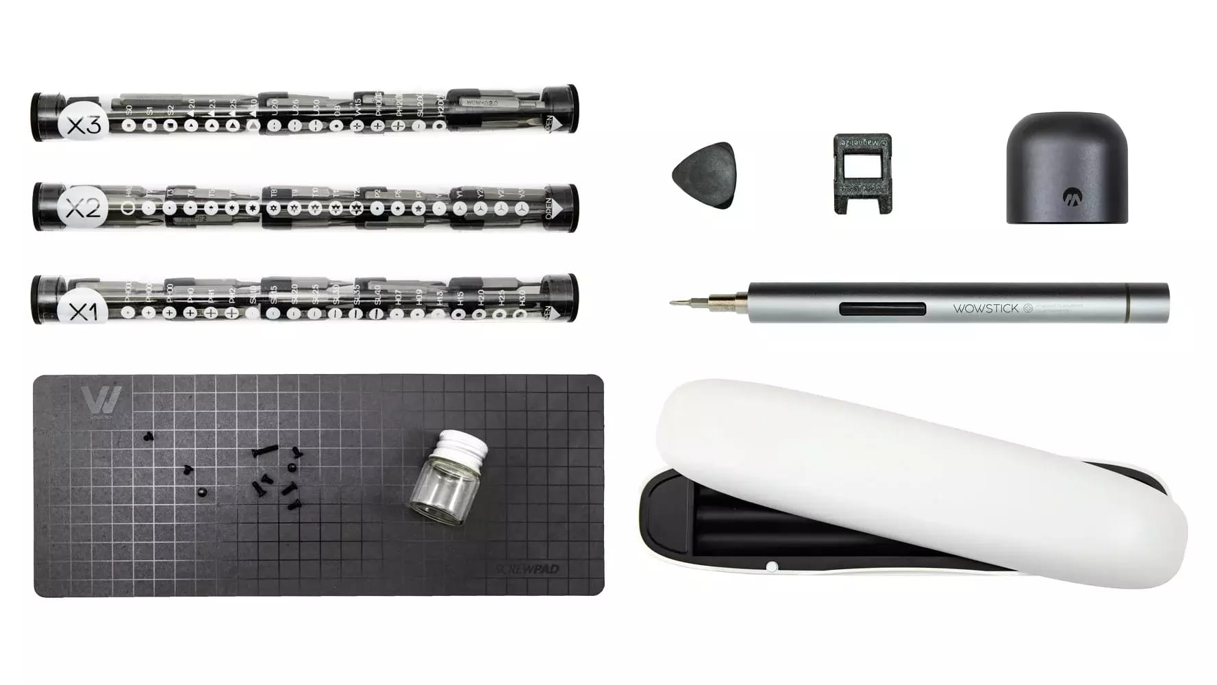 Precízny aku skrutkovač Wowstick 1F + so sadou bitov 56ks – 2