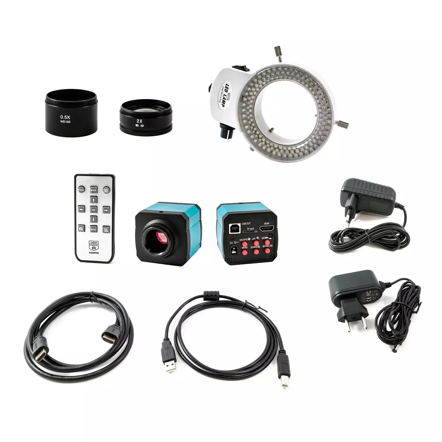 Trinokulárny mikroskop s otočným ramenom 14Mpix mikroskop s HDMI – 2