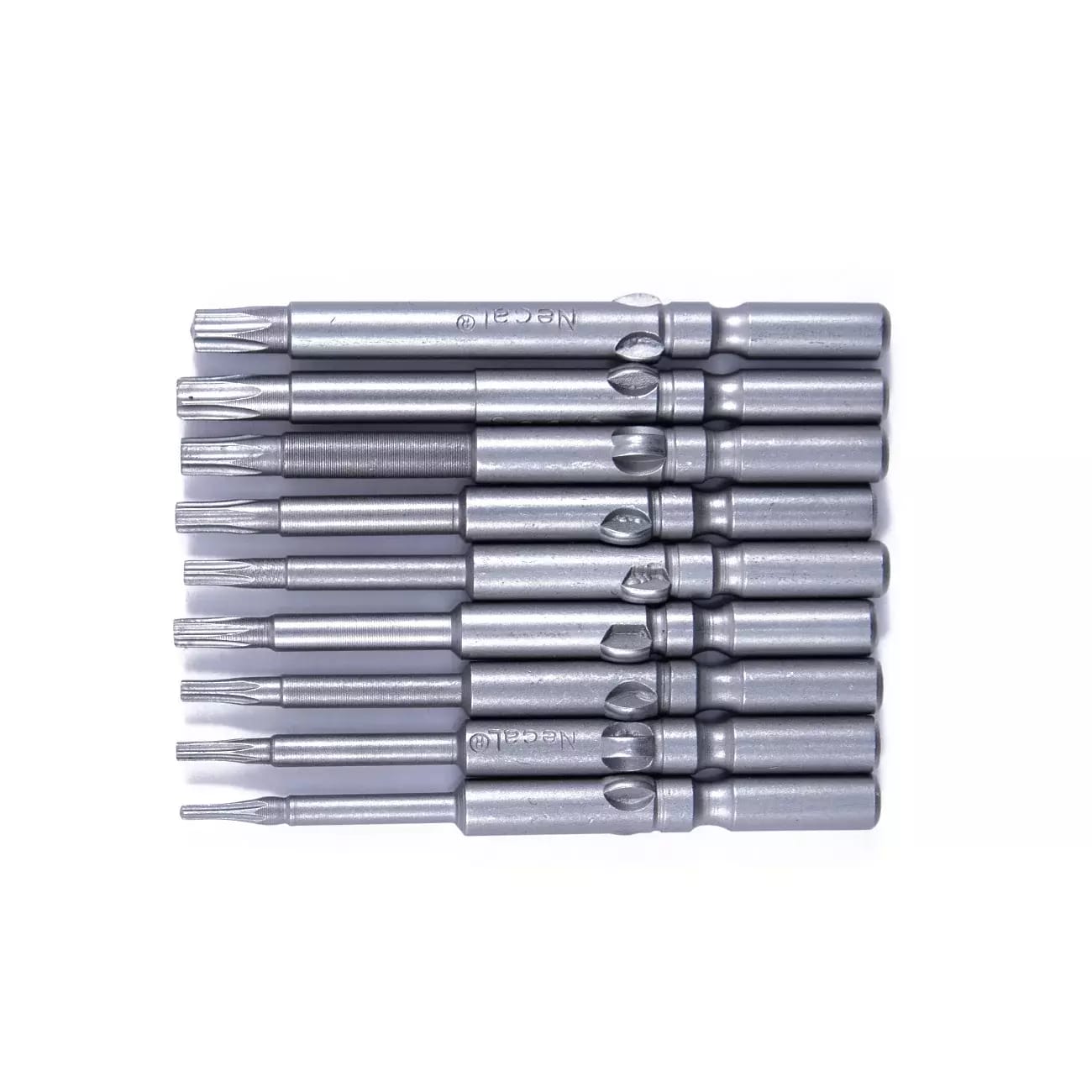 Sada 9 bitov HIOS H5(∅5) Torx T5-T25 - 60 mm