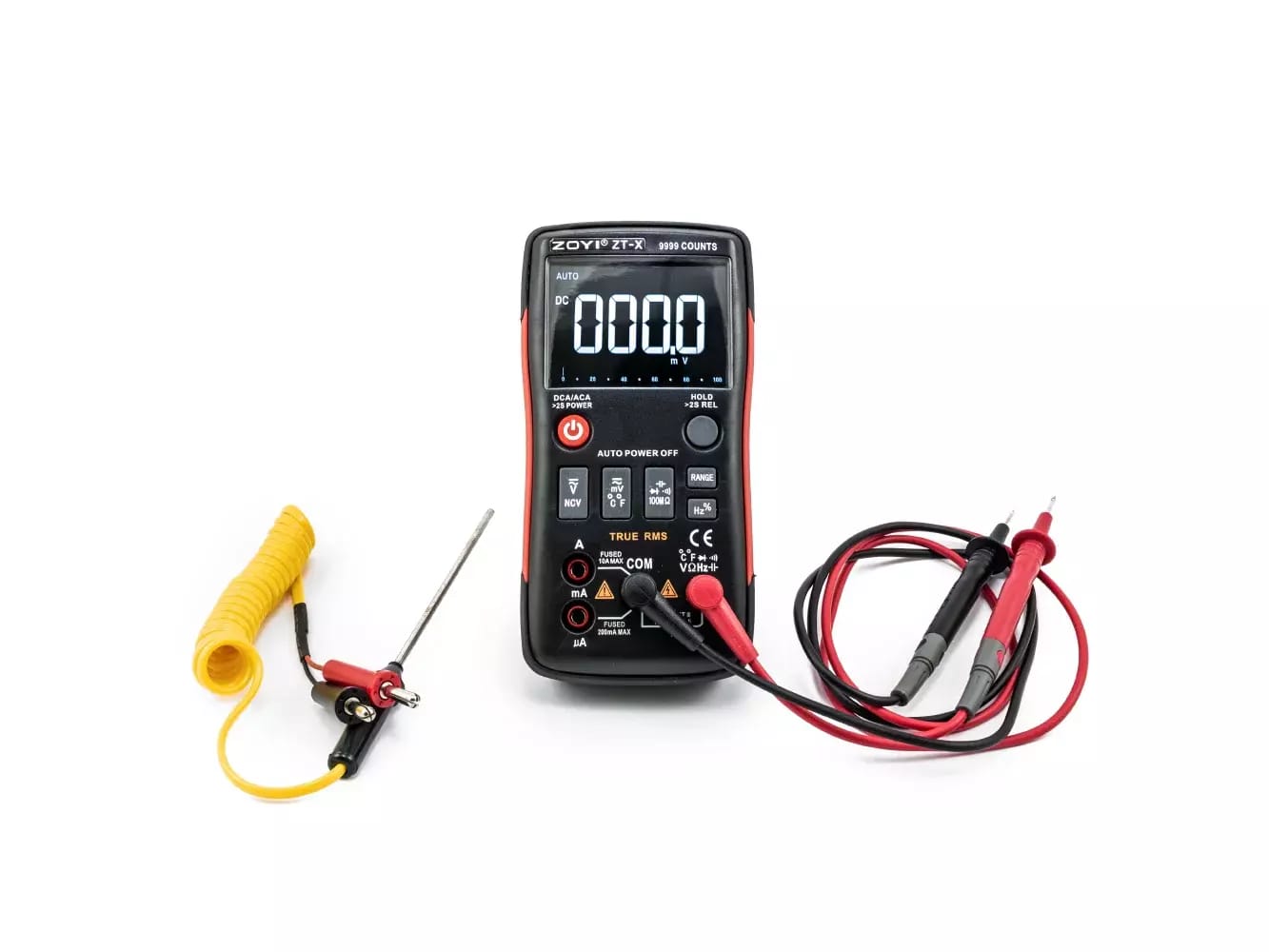 Digitálny multimeter ZT-X True RMS, bargraf