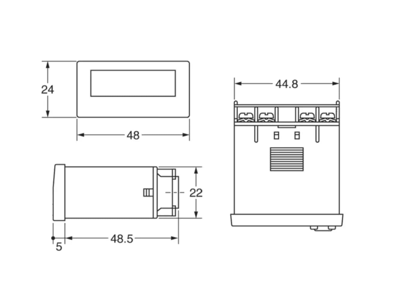 Elektronické počítadlo H7EC pre AL-1150D – 2
