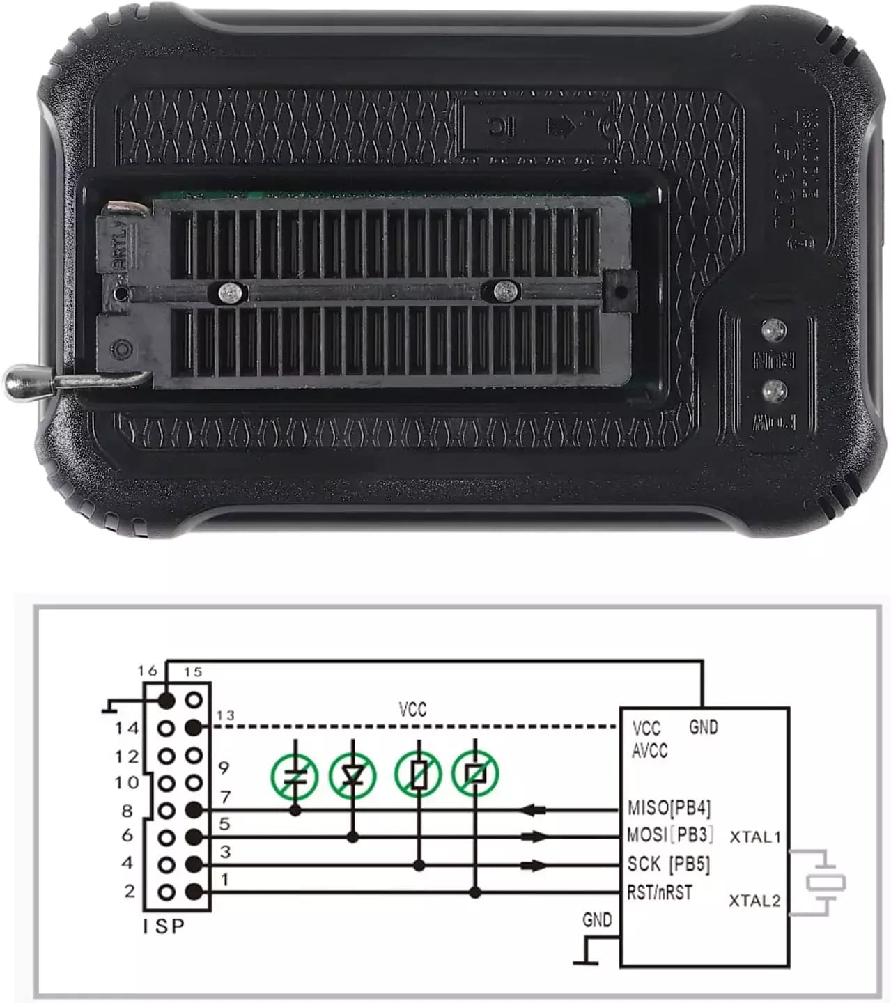 Univerzálny USB programátor XGecu T48 PRO – 2