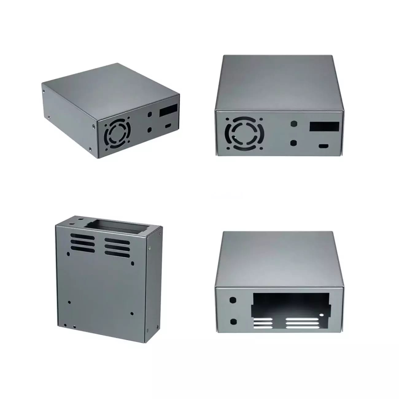 Kovový box pre modulárne napájacie zdroje PCB – 2