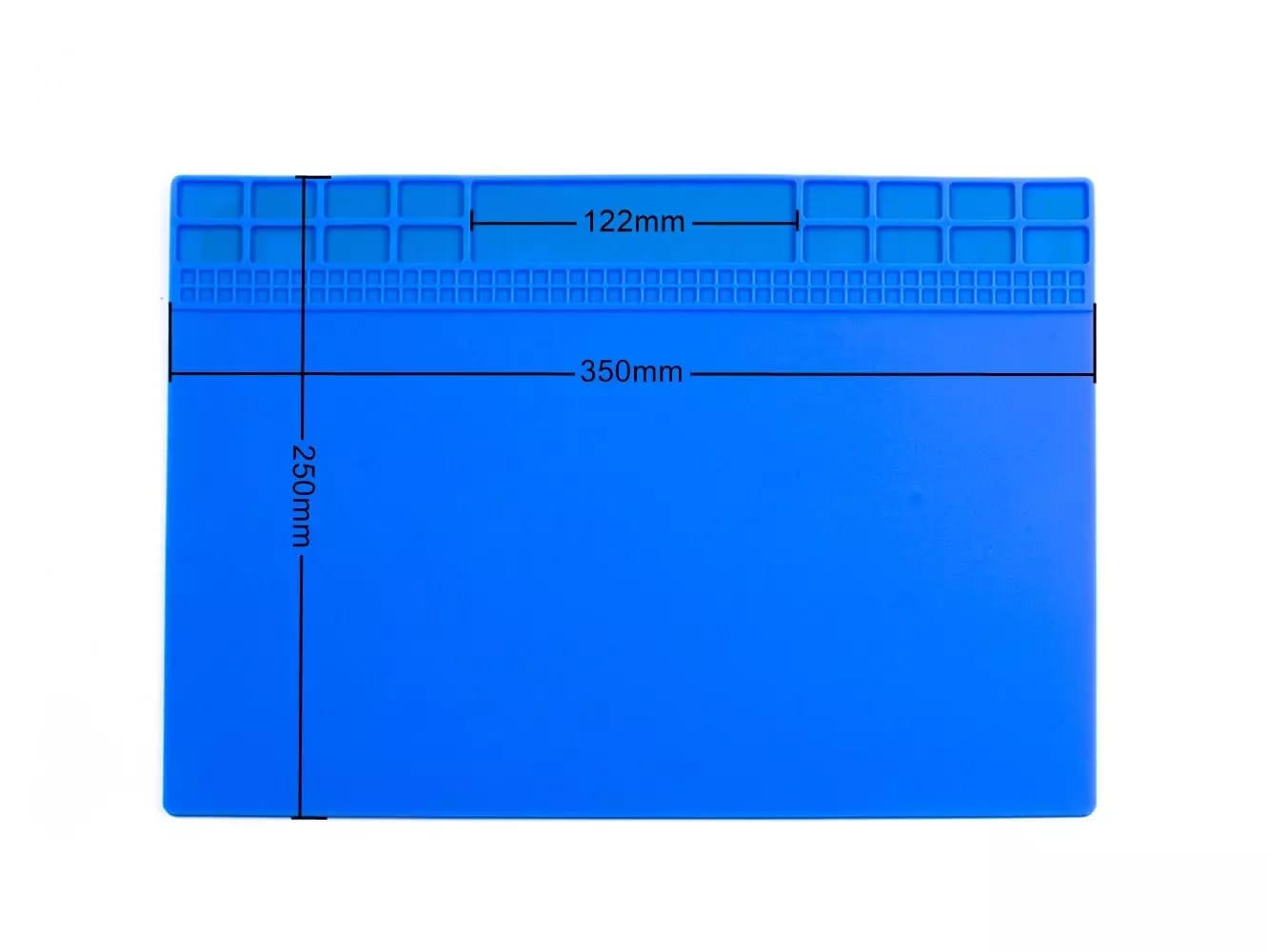 Malá silikónová servisná podložka s zoraďovačom na skrutky 35x25cm – 2