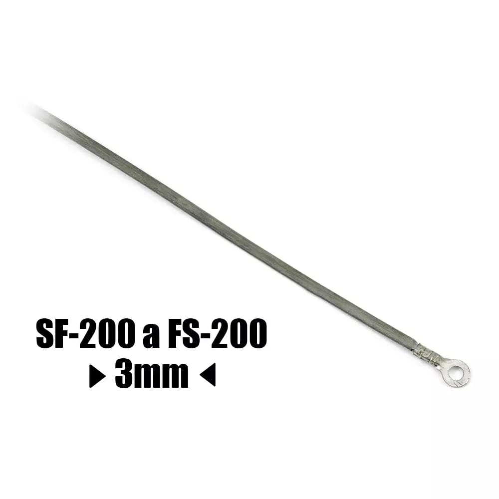 Náhradný odporový tavný drôt pre zváračku FS-200 a SF-200 šírka 3 mm dĺžka 243 mm
