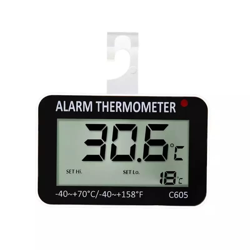 Malý závesný teplomer C605 pre kontrolu teploty v chladničkách a mrazničkách -40C ~ + 70C