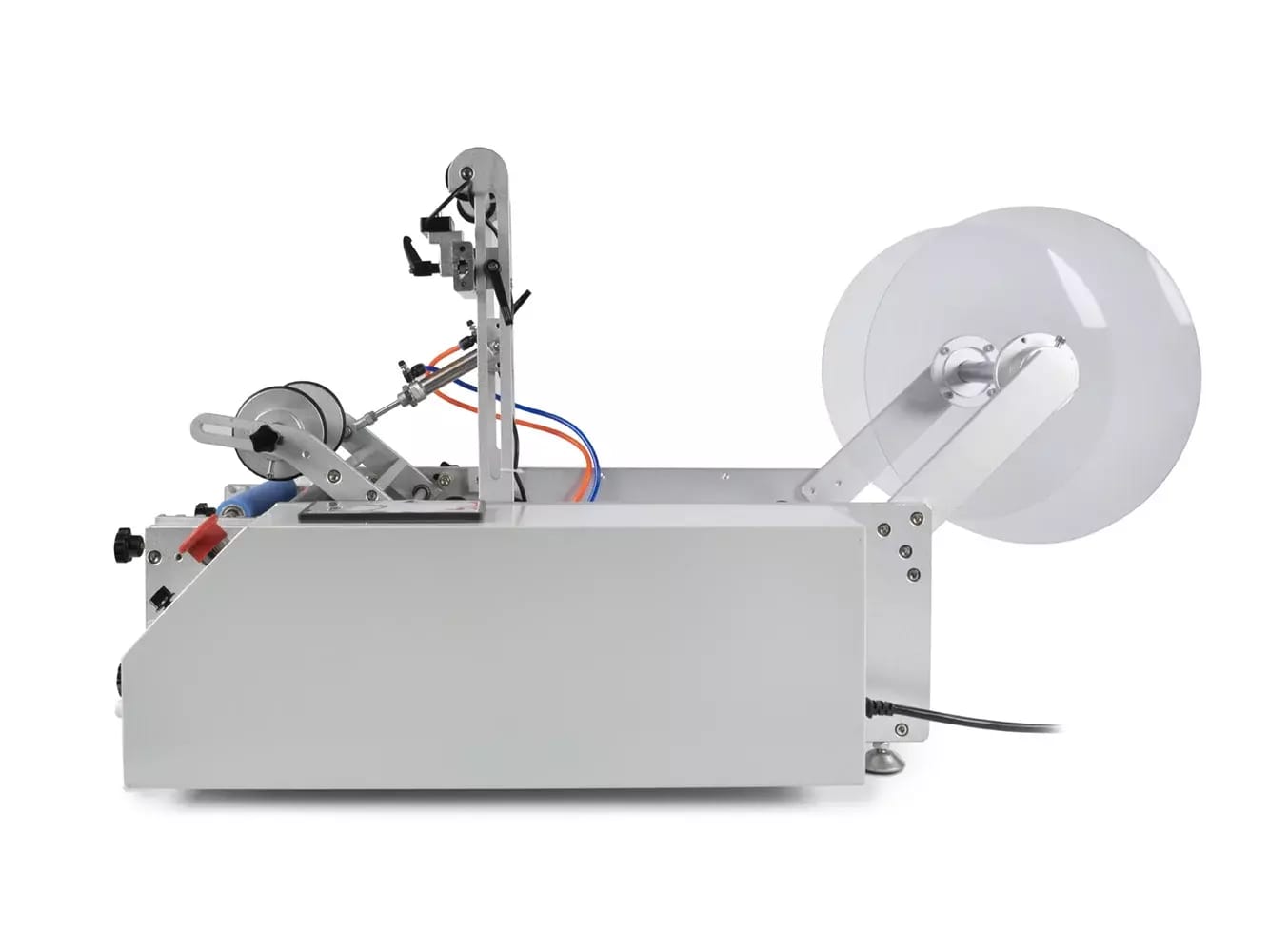 Veľká samolepiaca etiketovačka na fľaše s priemerom do 110 mm a obaly XL-T801 – 2