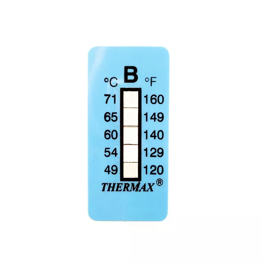 Samolepiaci teplomer/indikátorový pásik nevratný 49-71°C – 2