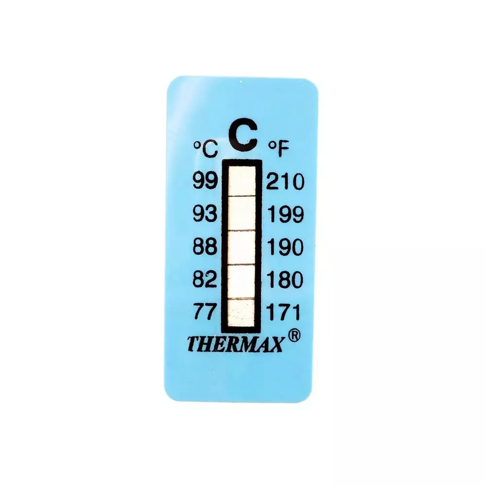 Samolepiaci teplomer/indikátorový pásik nevratný 77-99 °C