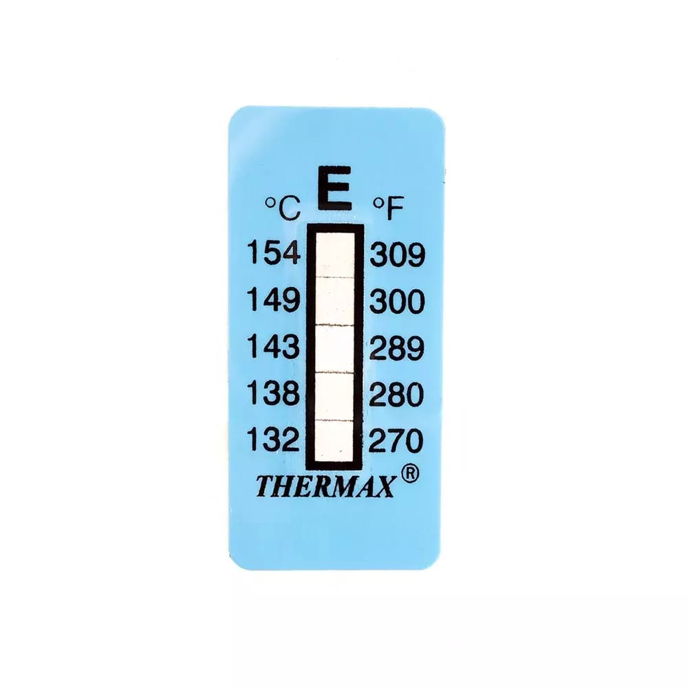 Samolepiaci teplomer/indikátorový pásik nevratný 132-154 °C – 2