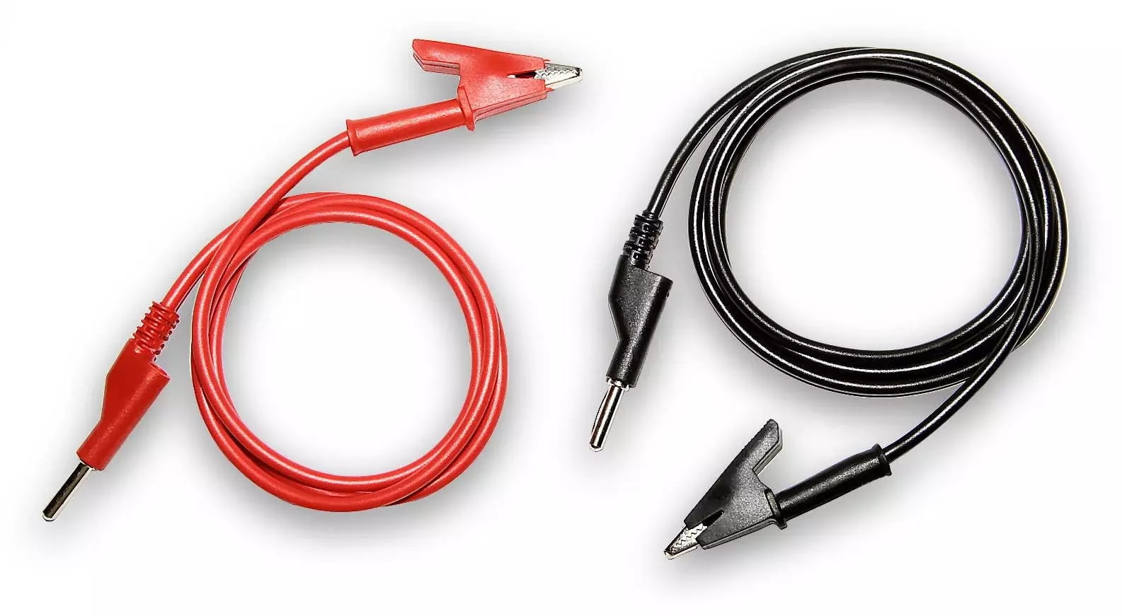 Kábel k laboratórnym zdrojom 100cm modrý – 2