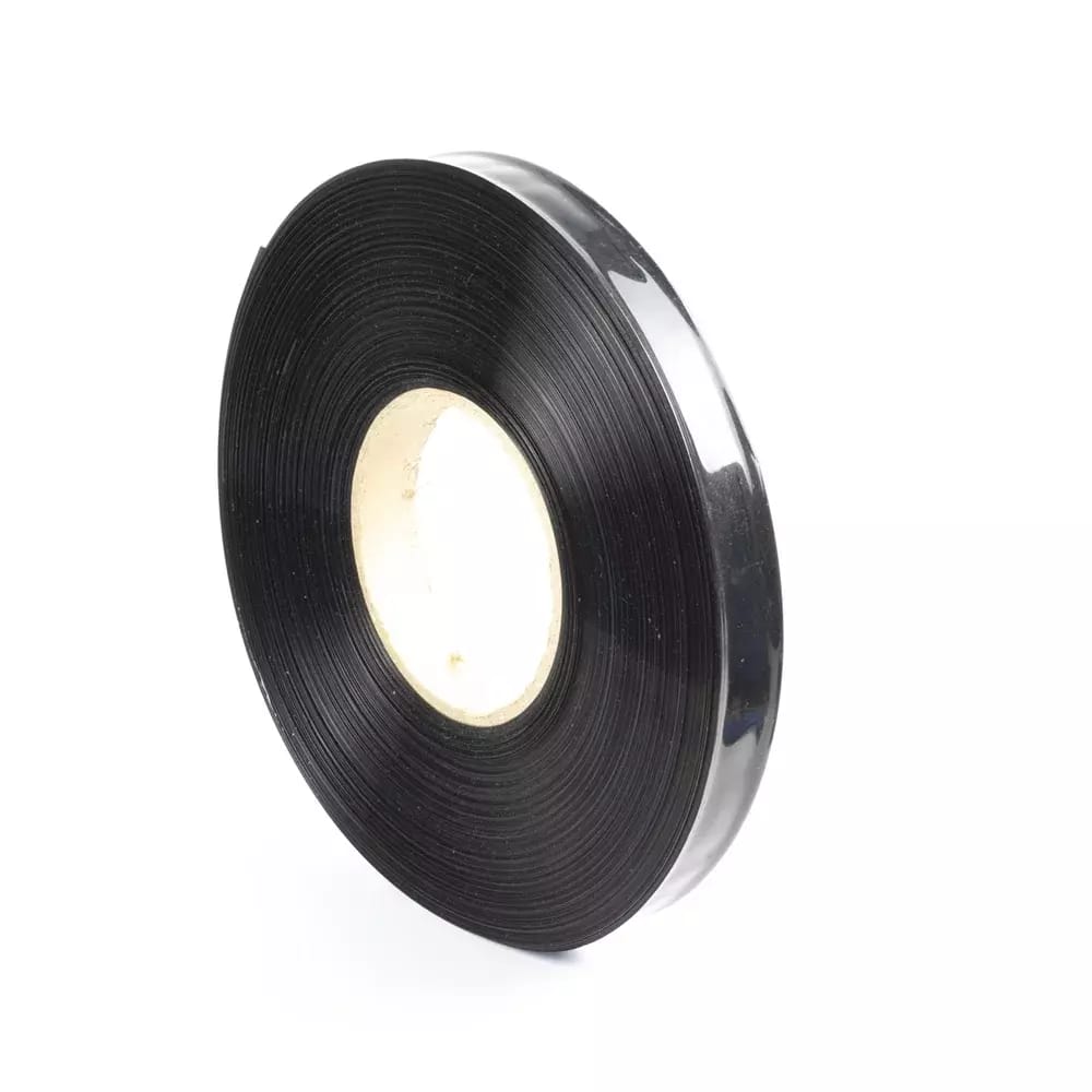 Čierna zmršťovacia PVC fólia 2: 1 šírka 20mm, priemer 12mm