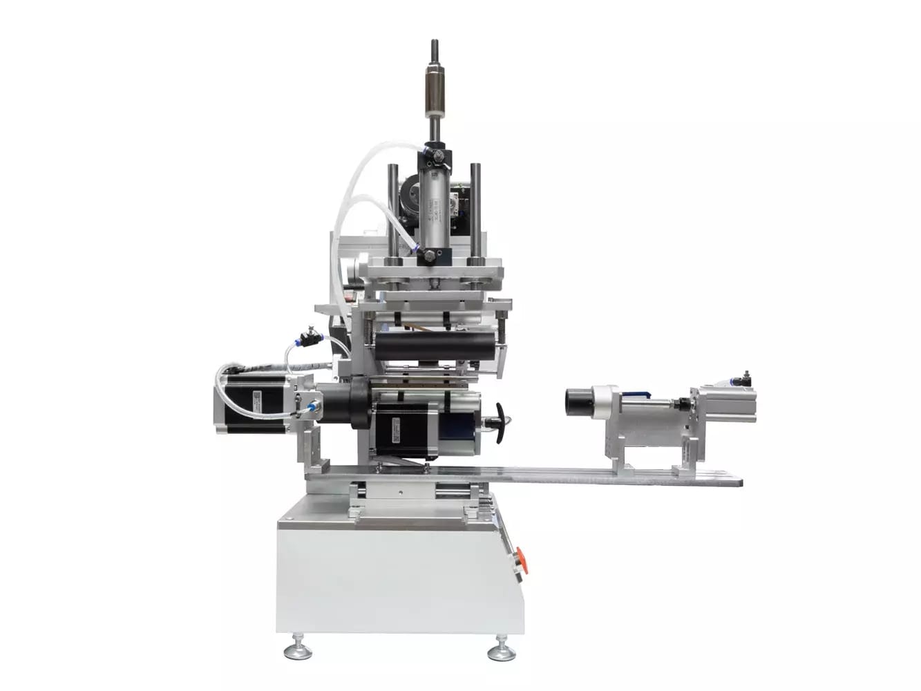Poloautomatická etiketovačka obalov neštandardného tvaru XL-T805 – 2
