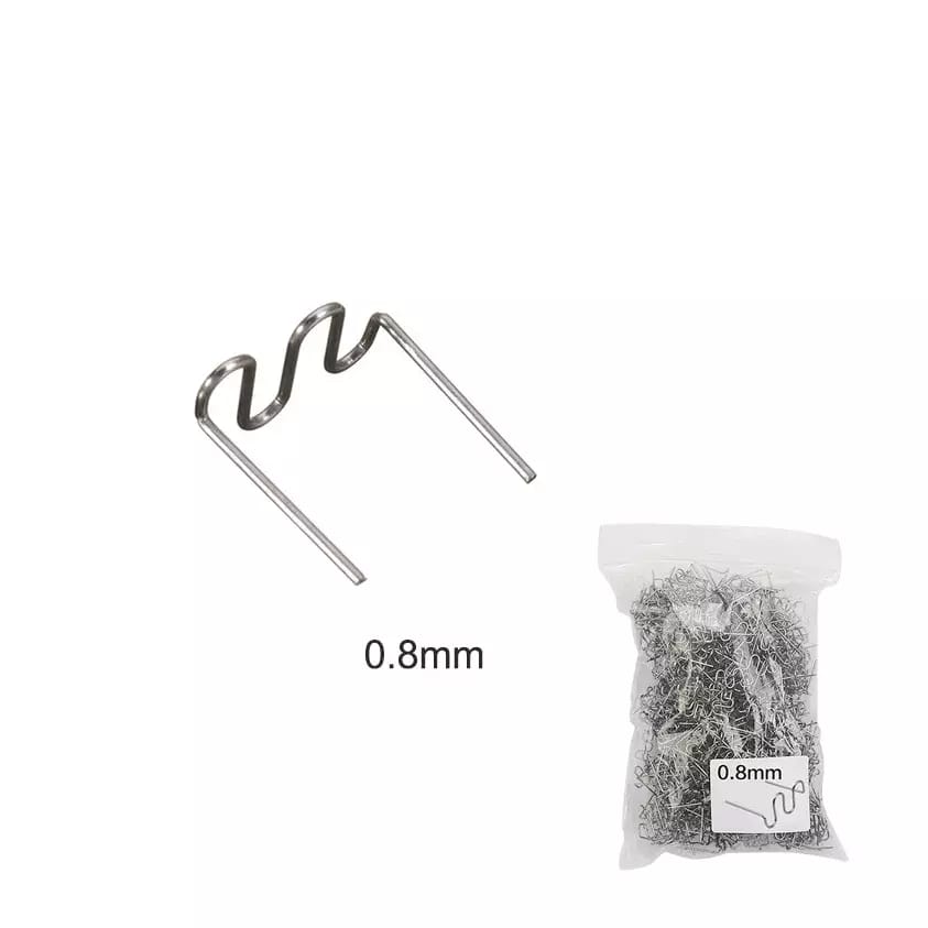 Sponky do plastovej zošívačky - ploché esso vlna 0,8 mm, 100ks