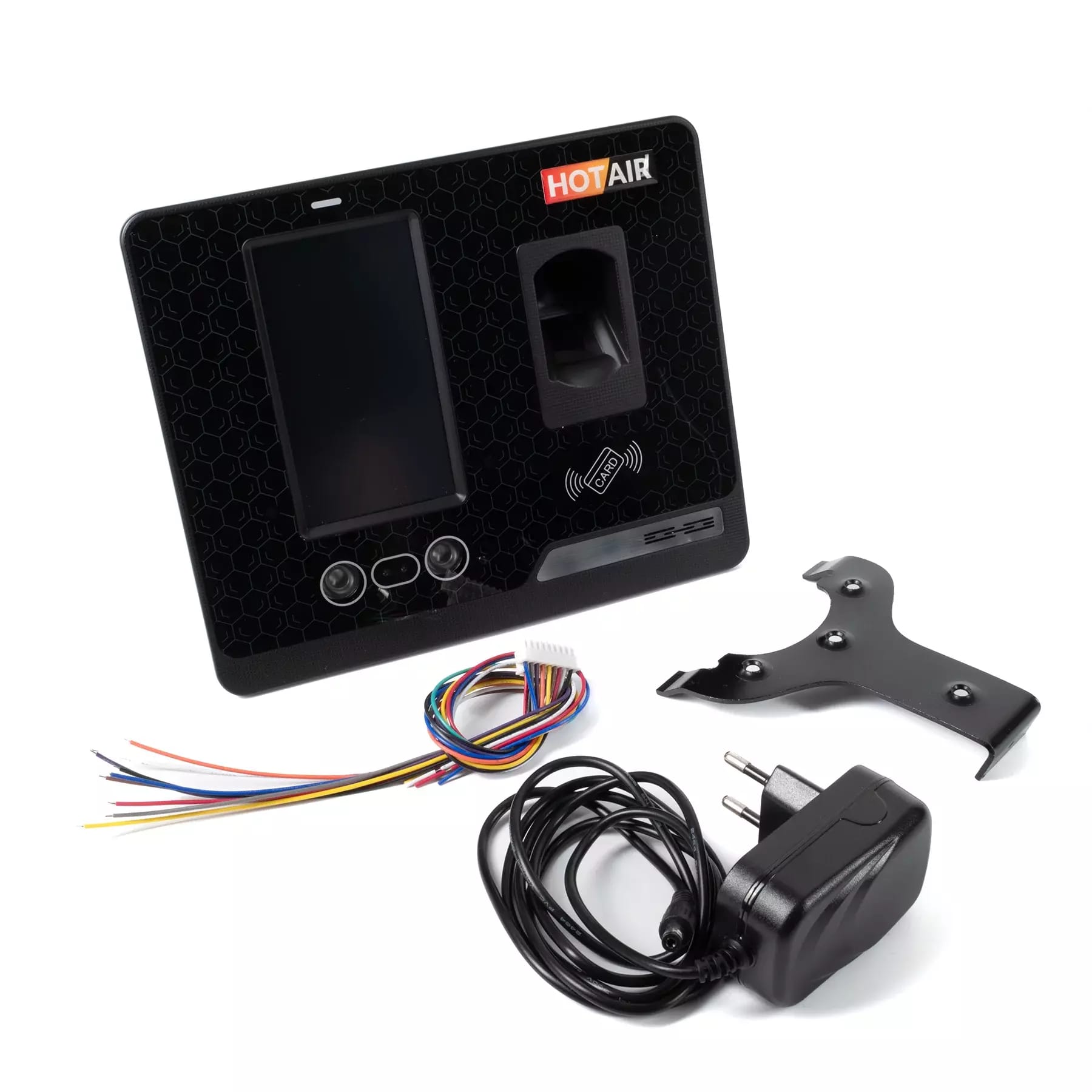 Biometrický dochádzkový systém G-M505 s dotykovou obrazovkou, kamerou, čítačkou prstov, RFID, WiFi/LAN/USB – 2