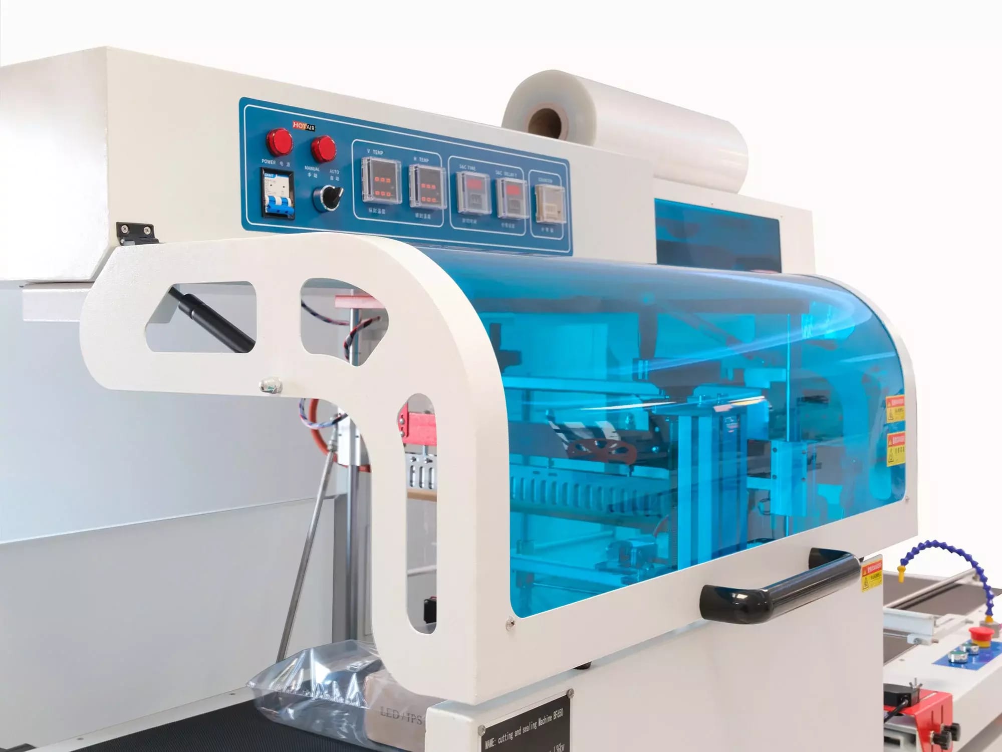 Automatická baliaca linka DQL5545 so zmršťovacím tunelom BS-4535 – 2