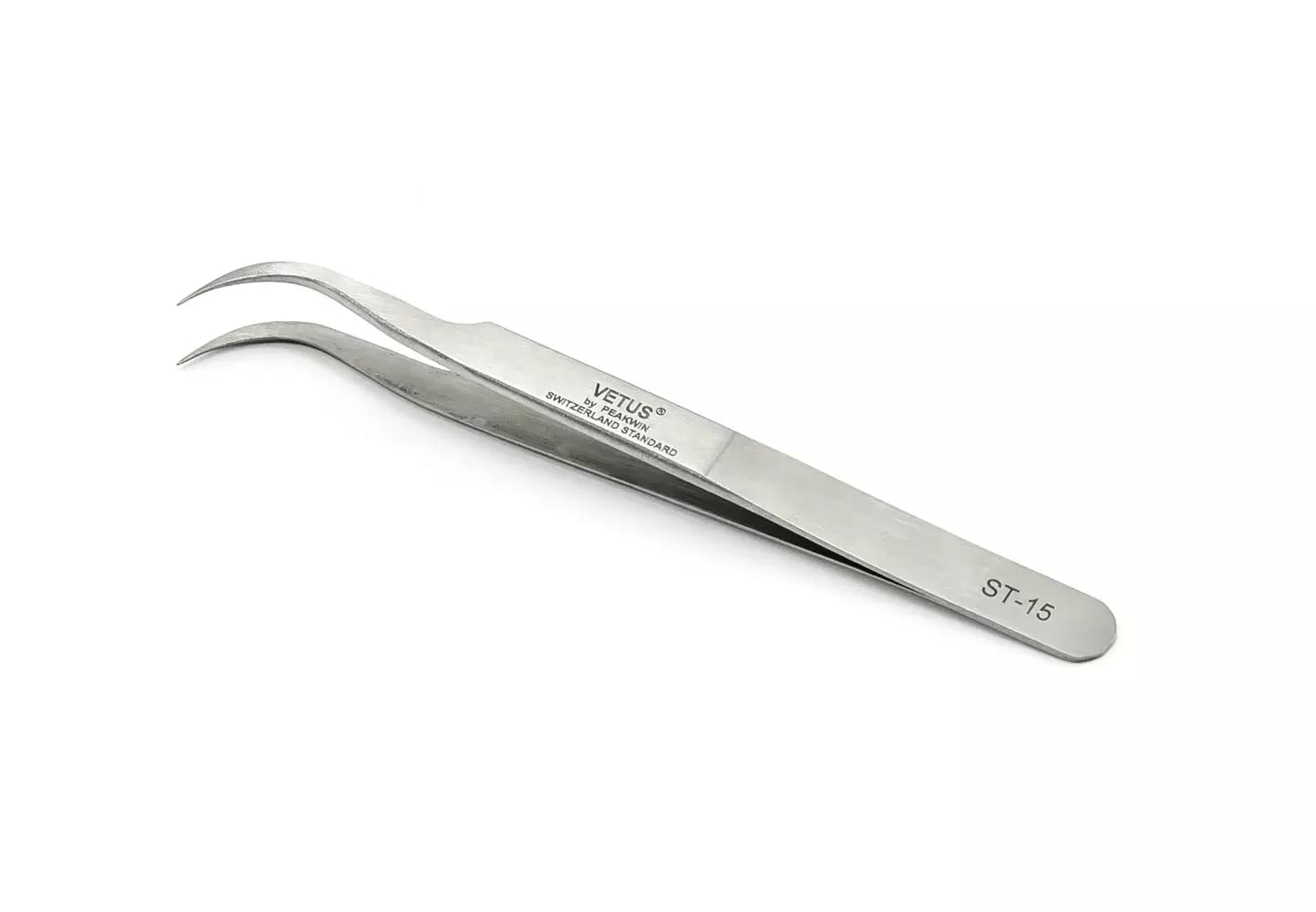 Nerezové antimagnetické pinzety VETUS HRC40° ST-15
