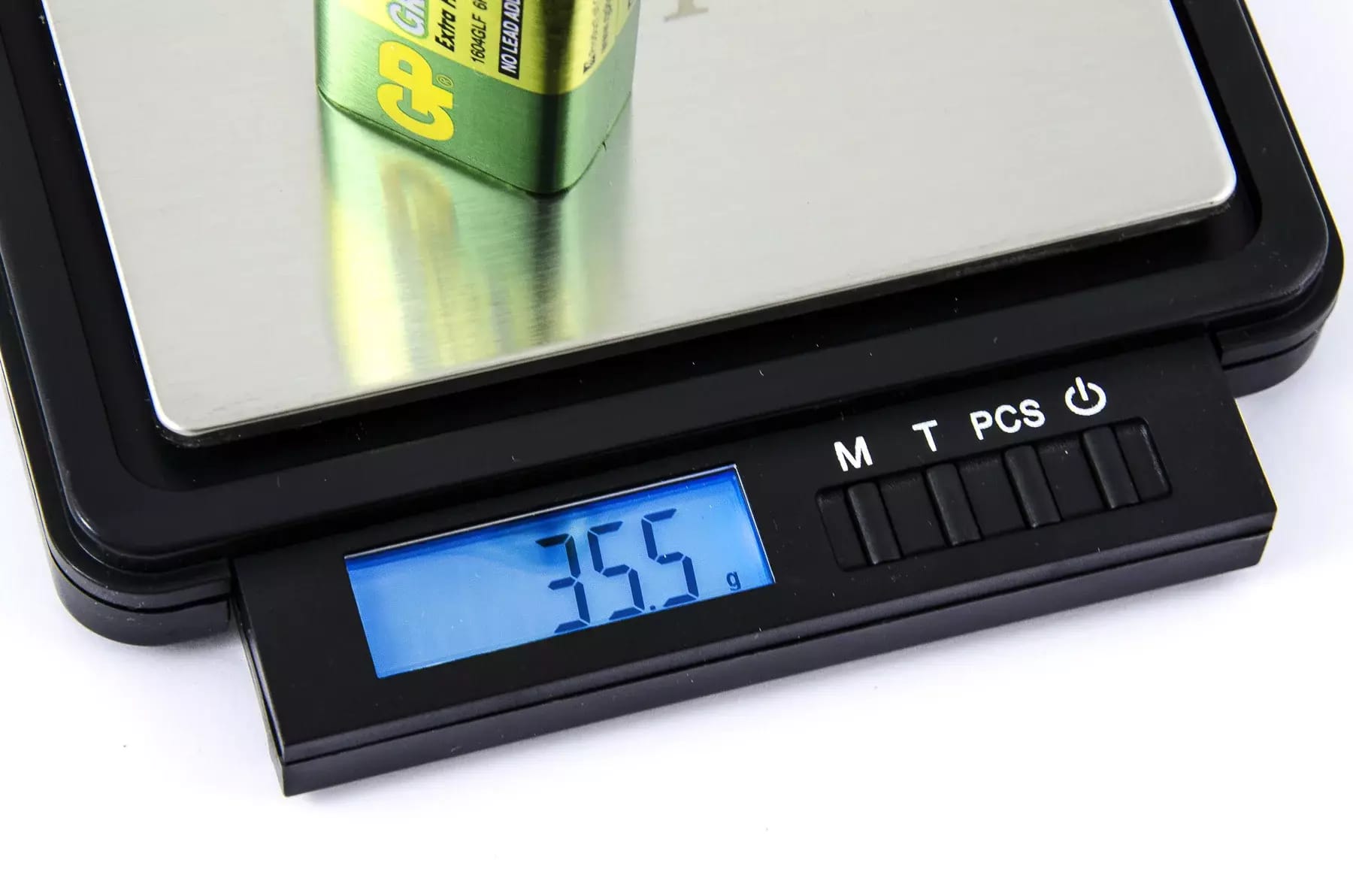 Digitálna písmenková váha s váživosťou 2 kg a delením na 0,1 g – 2