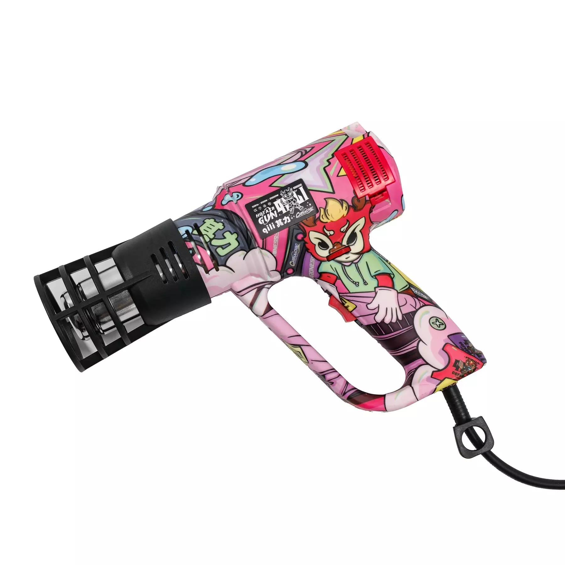 teplovzdušná pištoľ Qili QR-83B Graffiti - 2000W