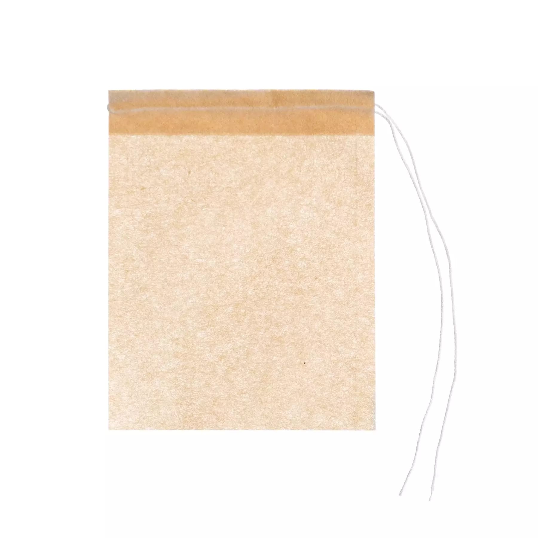 Jednorazové papierové filtračné vrecká na čaj a kávu 6x8cm - 100ks