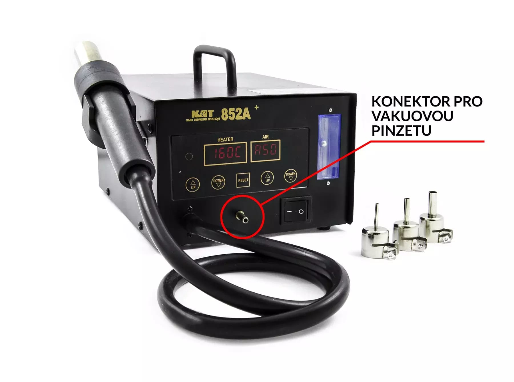 Náhradné vákuové pinzety pre stanice 852A+, 852A++ a pinzety 932 – 2