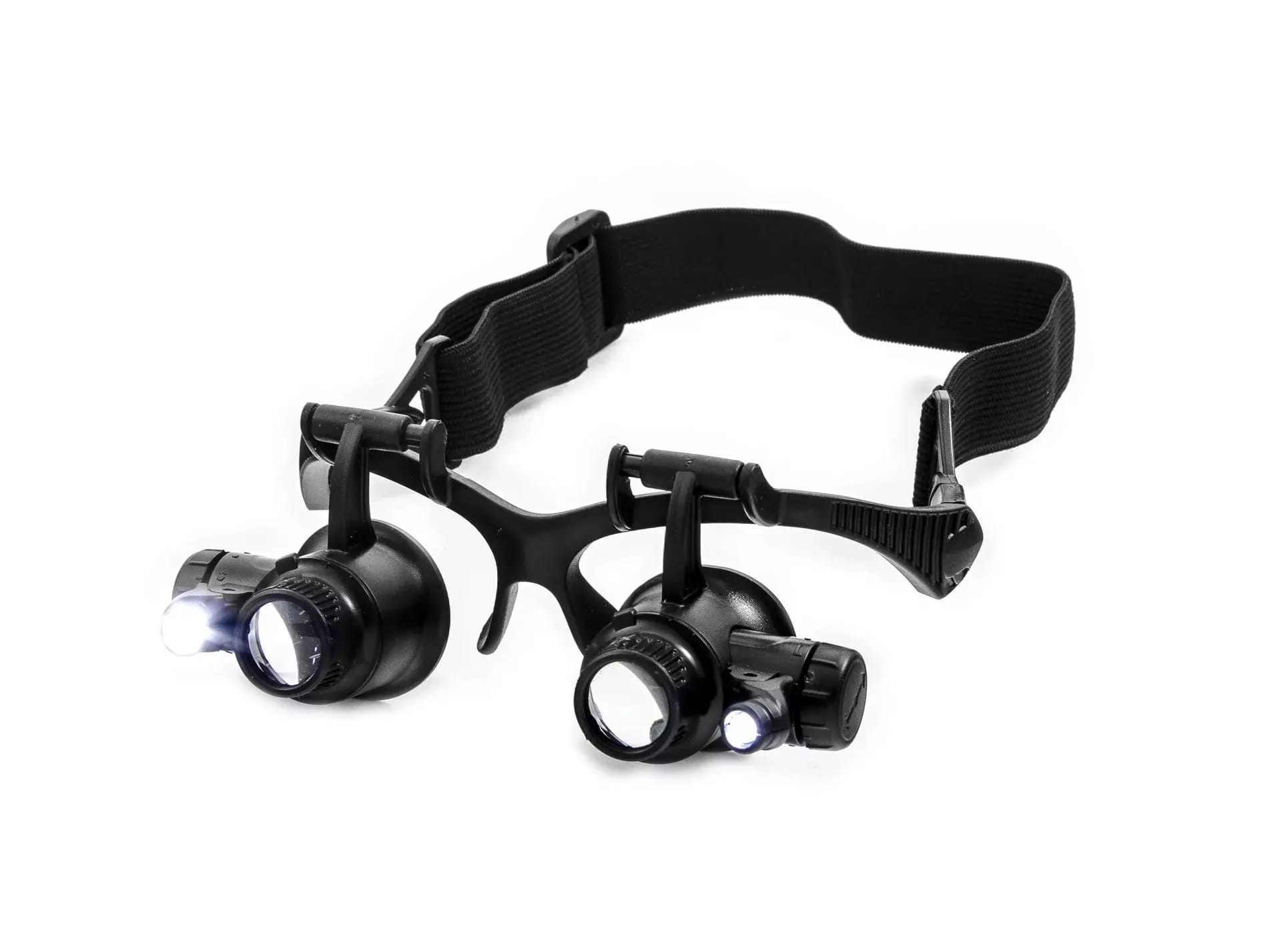 Kontrolné okuliare s lupou a LED osvetlením 10 - 25x – 2