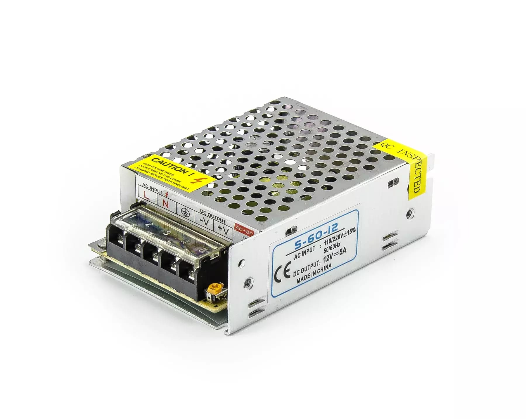 Spínaný zdroj S-60-12 12V 5A 60W